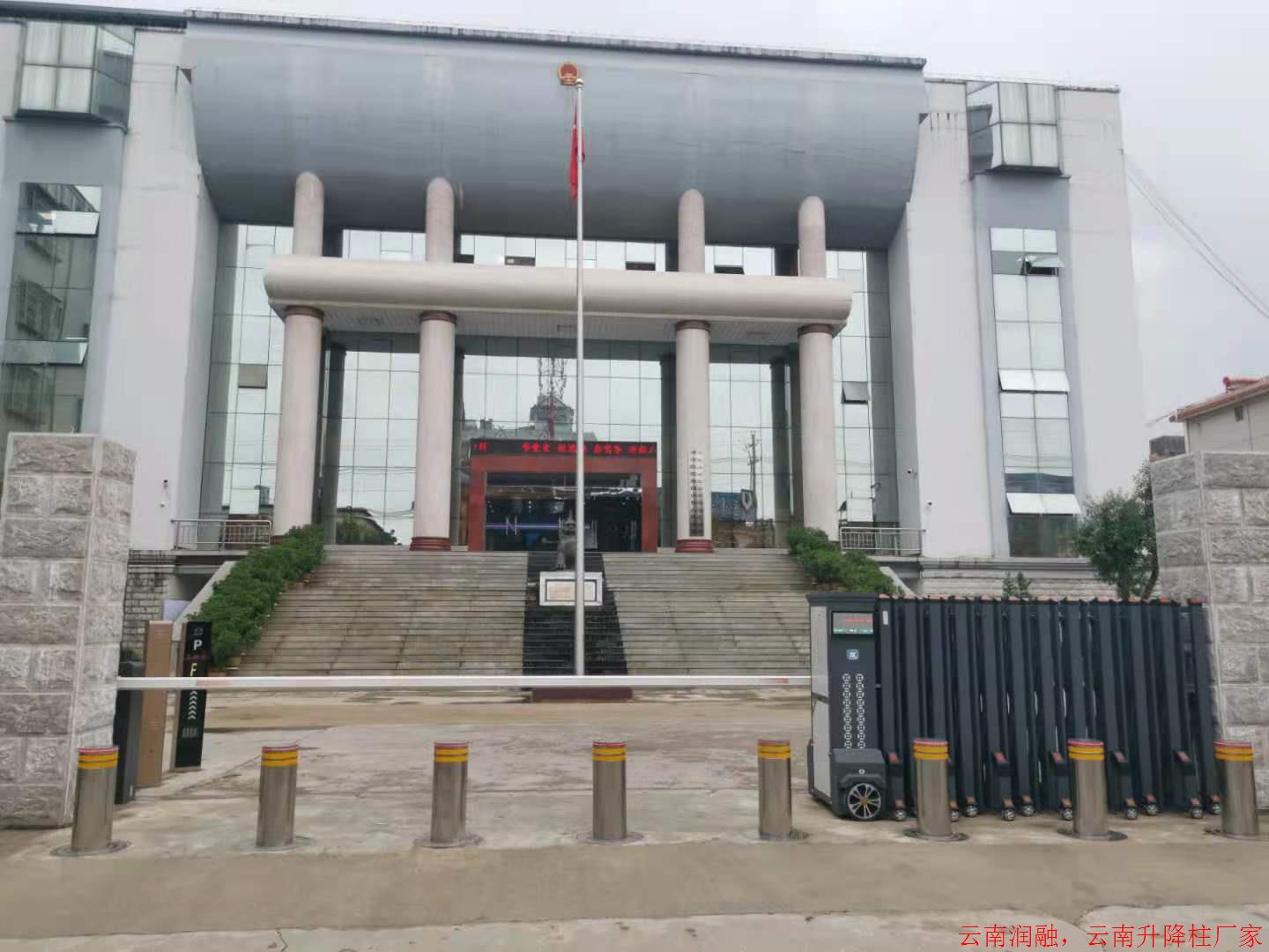 澜沧法院升降柱